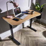 XR Living Oka Compact Office Desk - Oak