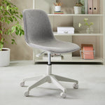 Hallie Fabric Office Chair - Grey