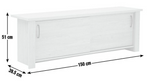 Oakham 2 Door TV Unit - Oak