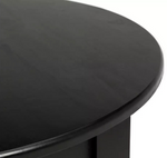 Banbury Extending Solid Wood Dining Table - Black