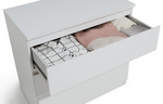 Habitat Jenson Gloss 3 Drawer Chest - White ( B Grade 31382 )