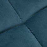 Habitat Maisie Large Storage Ottoman Box Velvet Blue | Bedroom Bench Upholstered