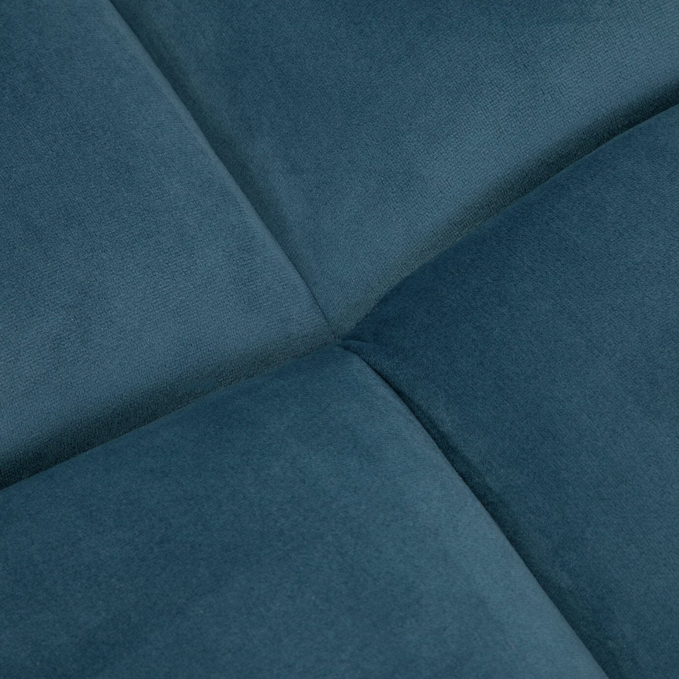 Habitat Maisie Large Storage Ottoman Box Velvet Blue | Bedroom Bench Upholstered