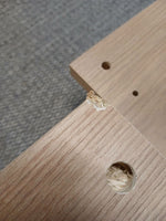 Home Brisbane 4 Door 3 Drawer Wardrobe - Oak ( B Grade 1069.)