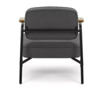 Jesper Fabric Accent Chair - Grey