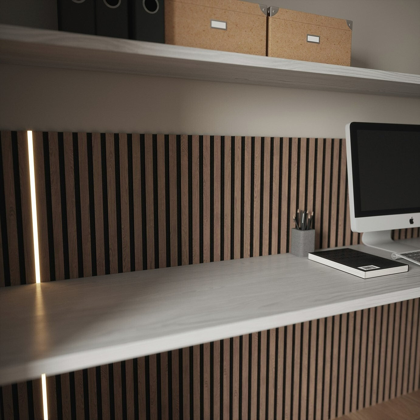 Kraus Acoustic Walnut Brown 1.2 M Wall Panel