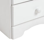 Nordic 4 + 2 Drawer Chest - White