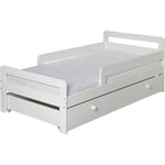Habitat Ellis White Toddler Bed Frame with Storage | Kids Bedroom Storage Bed