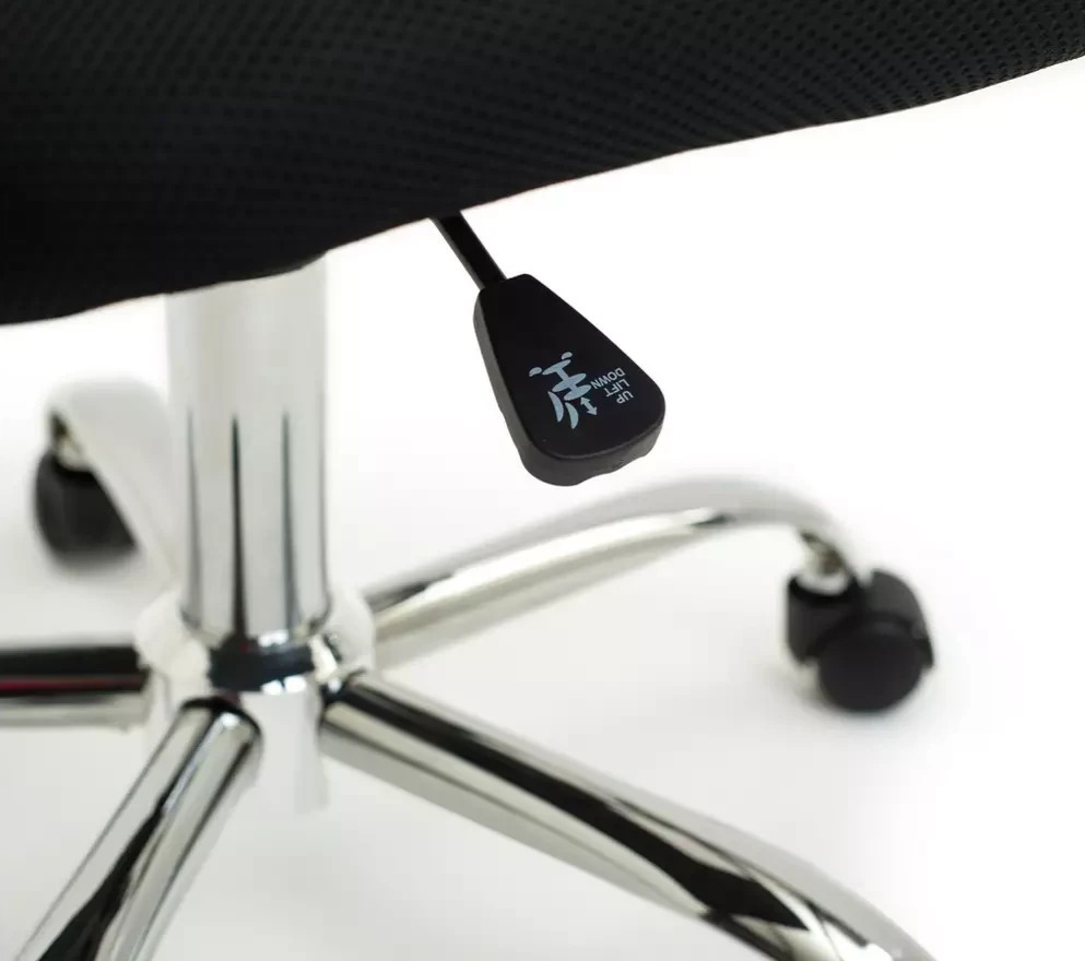 Home Reade Mesh Office Chair Black | Ergonomic Home Office Desk Chair Furniture