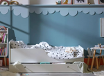 Brooklyn Toddler Bed With Drawer White | Kids Children's Bedroom Bed Frame