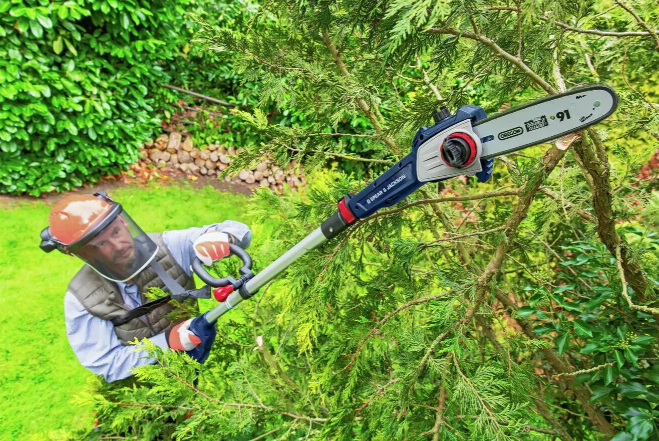 Spear & Jackson 20cm Cordless with Battery Pole saw - 18V