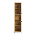 Herson Tallboy - Oak | Drawers Organizer Furniture Interior Practicality Space
