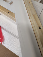 Jesse White Toddler Bed Frame ( B Grade )