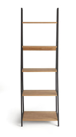 Nomad Ladder Shelf - Oak Effect