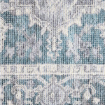 intage Effect Blue Rug 120x170cm | Modern Living Room Floor Rug Carpet
