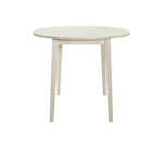Kendal Solid Wood Extending Table & 4 Oak Chairs White Wash