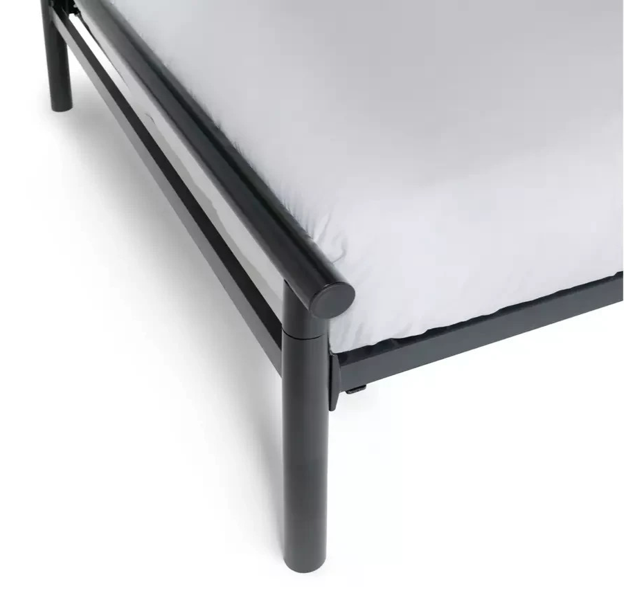 Home Avalon Single Metal Bed Frame Black | Single Bedstead Bedroom Furniture