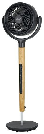 Habitat Air Circulation Black Pedestal Fan - 7 Inch