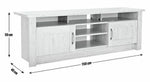 Home Ohio TV Unit Oak Effect | Modern Stand for Living Room Entertainment Center