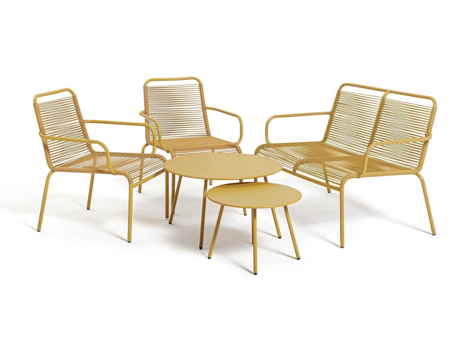 Ipanema 4 Seater Rattan Effect Garden Sofa Set