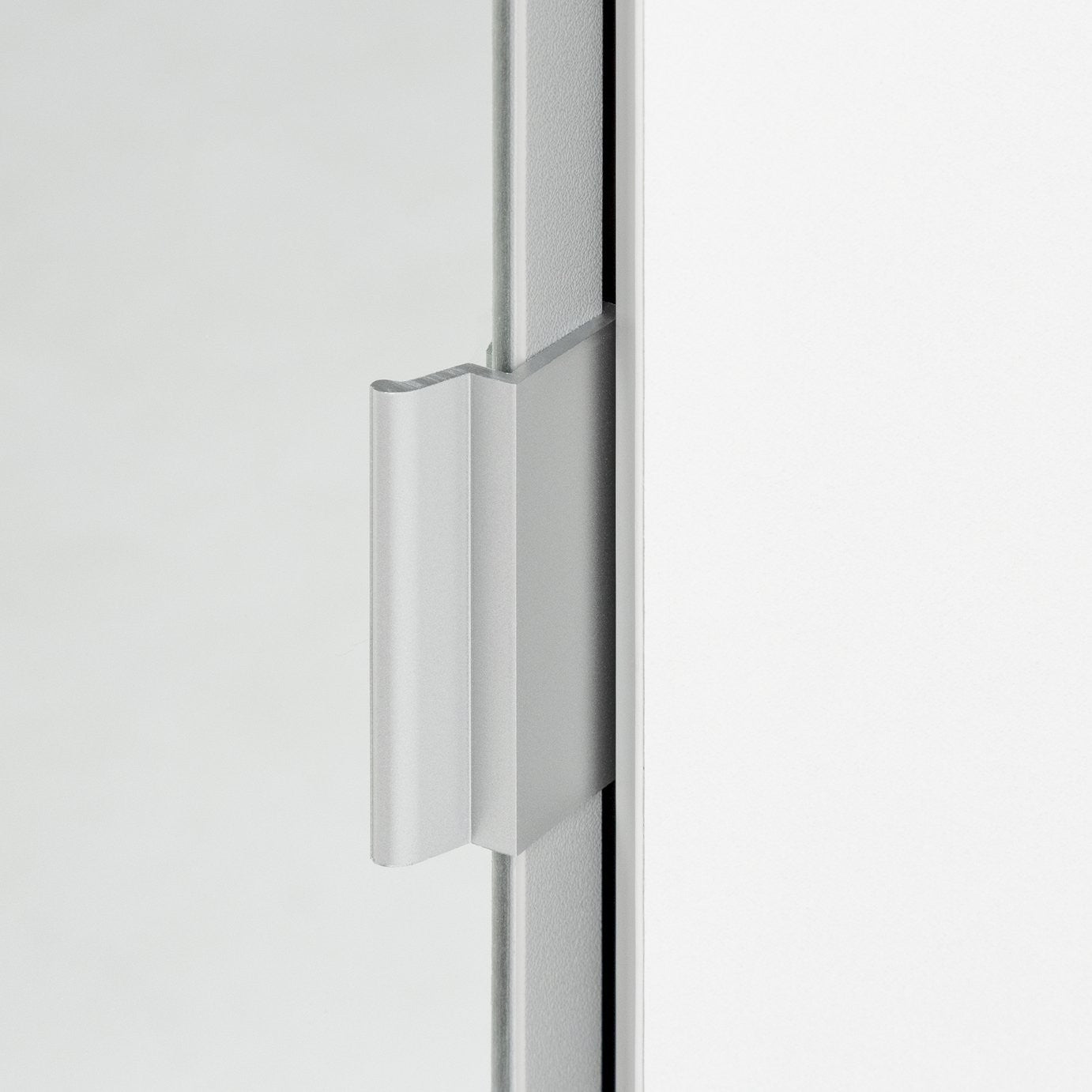 Munich Corner 1 Door Mirror Wardrobe - White | Stylish Room Arrangement