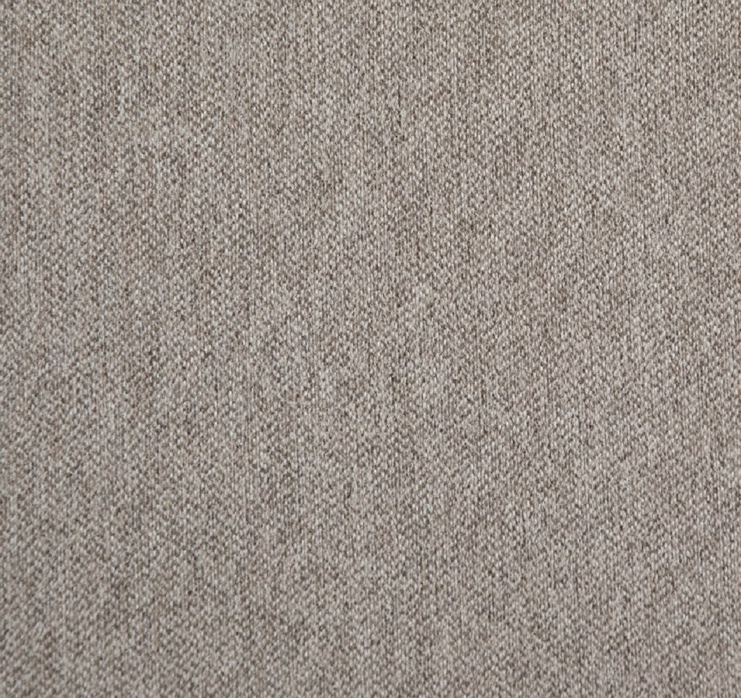 Pair of Midback Fabric Dining Chair - Brown | Upholstered Kitchen Furniture