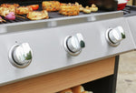Deluxe 3 Burner with Side Burner Gas BBQ ( B Grade 15845 )