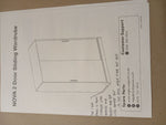 Nova 2 Door Sliding Wardrobe - Anthracite (1112)