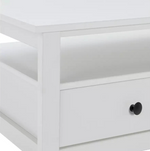 Habitat Minato 1 Drawer Coffee Table - White