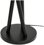 LED Bubble Floor Lamp - Black