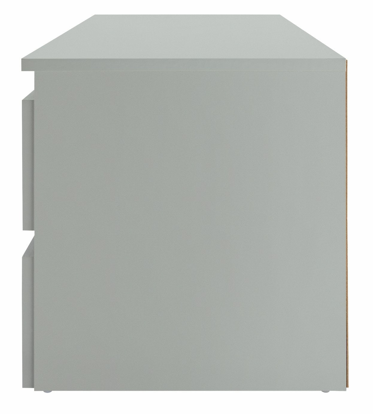 Holsted Large 2 Drawer Internal Chest | Storage Organizer Furniture Dresser