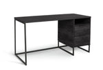 Habitat Nomad 2 Drawer Office Desk - Black ( B Grade 37164 )