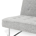 Habitat 60 Duomo Boucle Tubular Chair - Grey