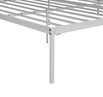 Freja Small Double Metal Bed Frame - Silver ( B Grade 35323 )