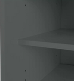 Chloe 2 Door Shoe Storage Cabinet - Grey ( B Grade )