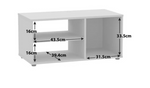 Home Malibu TV Unit White | Living Room TV Stand Cabinet Furniture