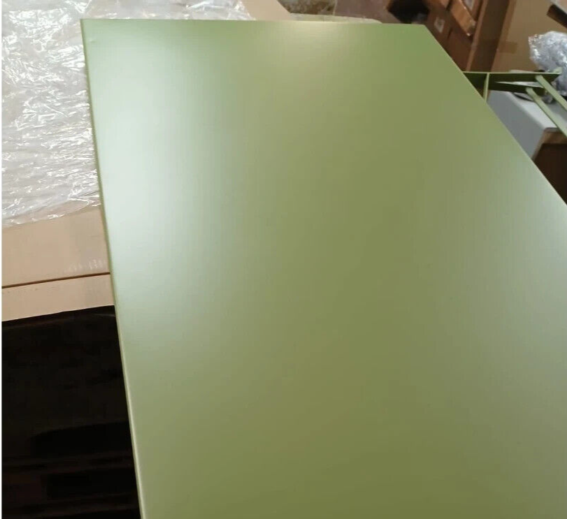 Eve 4 Seater Folding Metal Table - Light Green