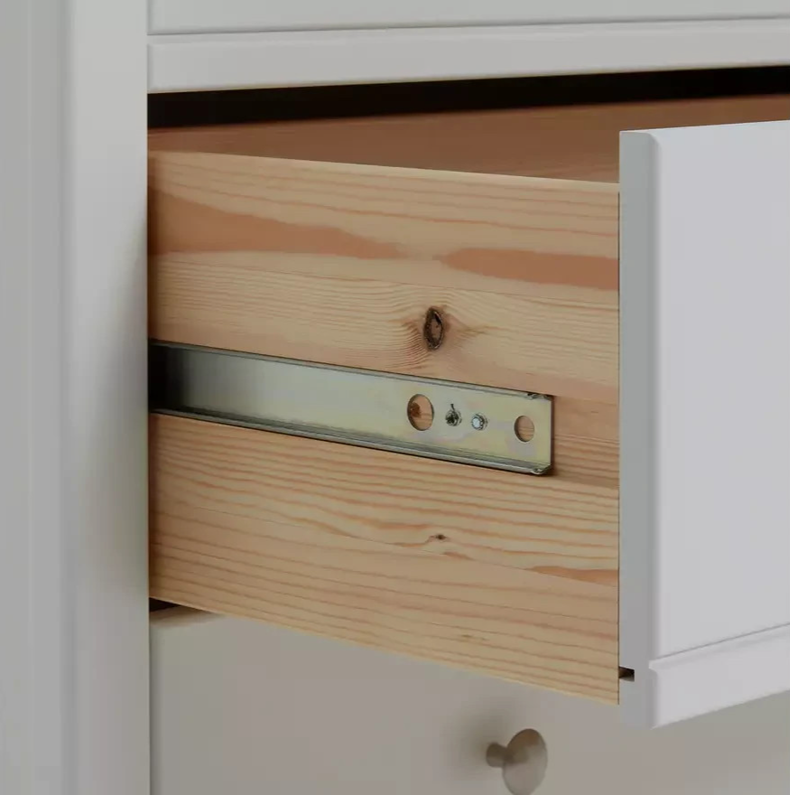 Home Brooklyn 4 Drawer Chest White | Bedroom Storage Furniture Unit