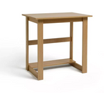 Home Office Desk Beech Effect | Computer Work Study Table Furniture