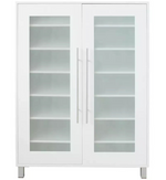 2 Door Lydiard Storage Shoe Cabinet - White