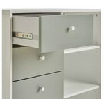 Malibu Kids 6 Drawer Chest - Sage Green & White (B Grade)