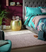 Habitat Recycled Cosy Plain Shaggy Rug - 160x230cm - Pink