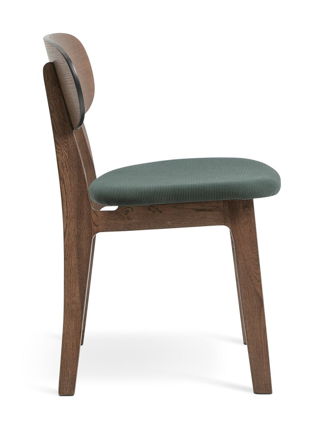 x Scion Esala Fabric Dining Chair - Walnut | Harmonious Blend Retro Aesthetics