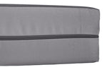Home Double Fabric Chairbed - Flint Grey