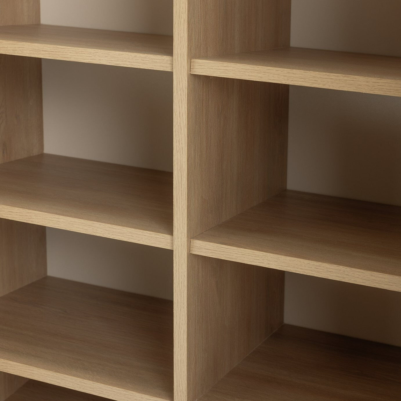 Brisbane 2 Door Shoe Storage Cabinet - Oak ( B Grade 29141 - 29140 )