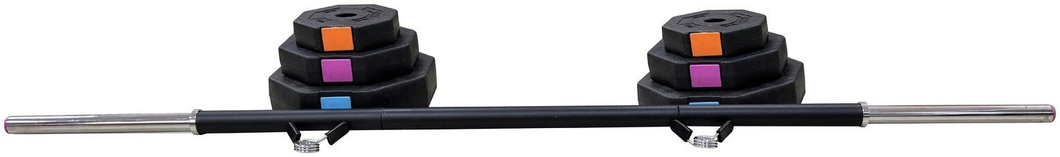 Opti Vinyl Barbell Set - 20kg