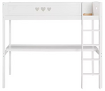 Home Mia High Sleeper Bed Frame - White ( B Grade )