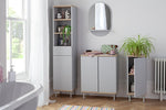 Habitat Freja Tallboy - Grey | Slim Storage Cabinet for Bedroom or Bathroom Use
