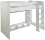 Habitat Gaming High Sleeper Bed Frame - White ( B Grade 48023 - 48028 - 48030 )