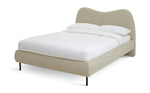 Orton Double Fabric Bed Frame - Natural | Warm Neutral Aesthetic